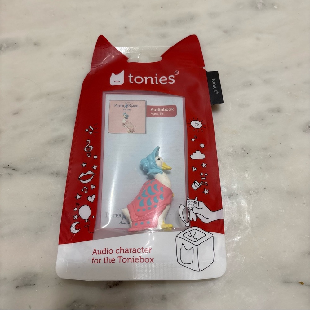 New UK Tonies Jemima Puddle-Duck